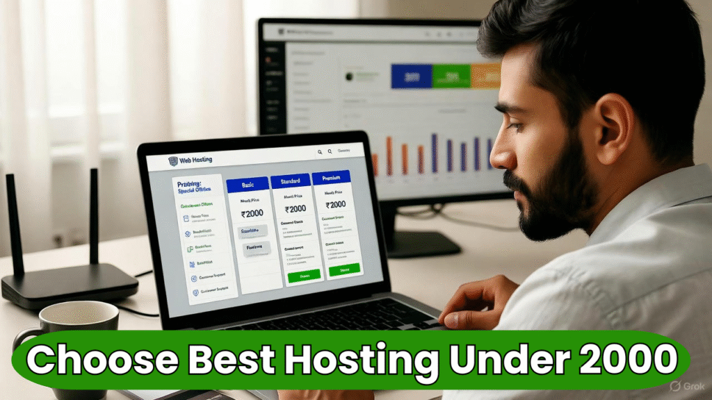 Choose Best  Hosting Under 2000 