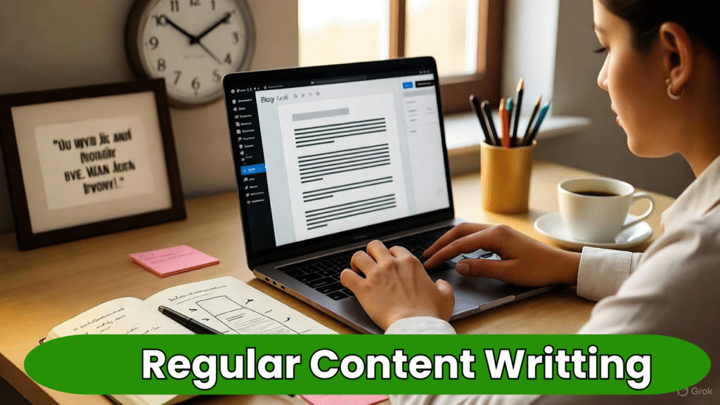 Regular Content Writting