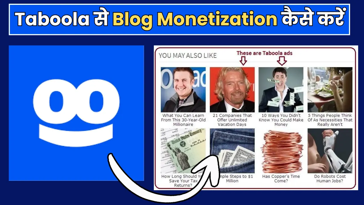 Taboola से Blog Monetization कैसे करें 2026 – Complete Publisher Guide
