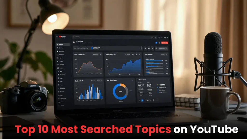 Top 10 Most Searched Topics on YouTube in India 2026